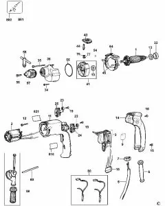 Buy A Dewalt D21710 Spare part or Replacement part for Your DRILL and Fix Your Machine Today