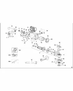 Buy A Dewalt D28113 Spare part or Replacement part for Your SMALL ANGLE GRINDER and Fix Your Machine Today