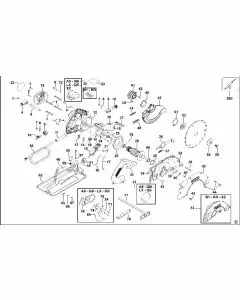 Buy A Dewalt D23620 Spare part or Replacement part for Your CIRCULAR SAW and Fix Your Machine Today