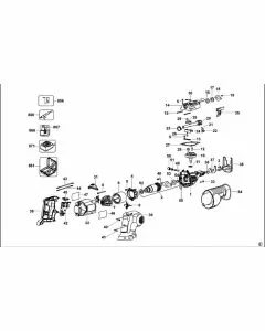 Buy A Dewalt DC385 Spare part or Replacement part for Your CORDLESS RECIPROCATING SAW and Fix Your Machine Today