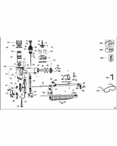 Buy A Dewalt D51256K Spare part or Replacement part for Your Finish Nailer 16 Gauge and Fix Your Machine Today