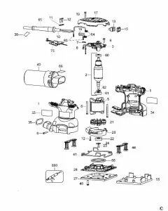 Buy A Dewalt D26441 Spare part or Replacement part for Your PALM GRIP SANDER and Fix Your Machine Today