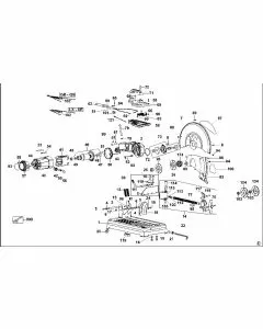 Buy A Dewalt D28715 Spare part or Replacement part for Your CHOP SAW and Fix Your Machine Today