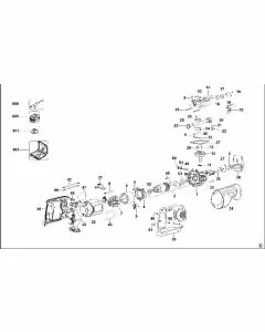 Buy A Dewalt DC315KL Spare part or Replacement part for Your CORDLESS RECIPROCATING SAW and Fix Your Machine Today