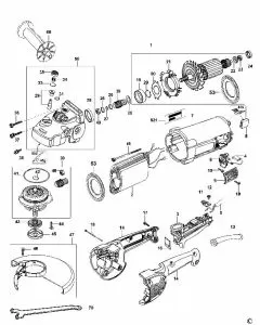 Buy A Dewalt D28400 Spare part or Replacement part for Your ANGLE GRINDER and Fix Your Machine Today