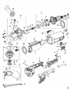 Buy A Dewalt D28401 Spare part or Replacement part for Your ANGLE GRINDER and Fix Your Machine Today