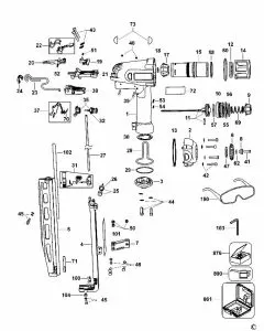 Buy A Dewalt D51256K Spare part or Replacement part for Your Finish Nailer 16 Gauge and Fix Your Machine Today