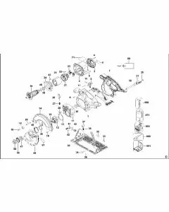 Buy A Dewalt DC301K Spare part or Replacement part for Your CORDLESS CIRCULAR SAW and Fix Your Machine Today