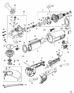 Buy A Dewalt D28422 Spare part or Replacement part for Your ANGLE GRINDER and Fix Your Machine Today