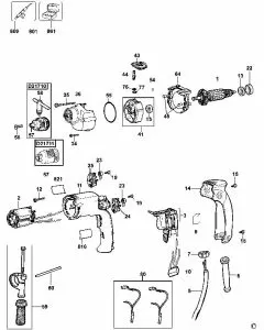 Buy A Dewalt D21710 Spare part or Replacement part for Your HAMMER DRILL and Fix Your Machine Today