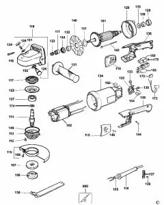 Buy A Dewalt DW840 Spare part or Replacement part for Your ANGLE GRINDER and Fix Your Machine Today