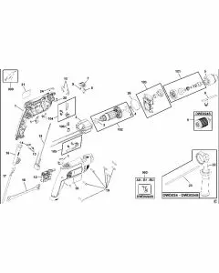 Dewalt DWD024 FIELD SA N044182 Spare Part Type 1