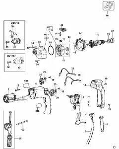 Buy A Dewalt D21716K Spare part or Replacement part for Your DRILL and Fix Your Machine Today