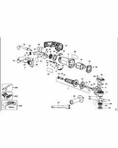 Buy A Dewalt D28065 Spare part or Replacement part for Your SMALL ANGLE GRINDER and Fix Your Machine Today