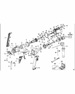 Buy A Dewalt D21570K Spare part or Replacement part for Your HAMMER DRILL and Fix Your Machine Today