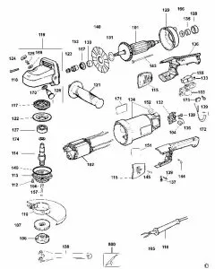 Buy A Dewalt DW840 Spare part or Replacement part for Your ANGLE GRINDER and Fix Your Machine Today