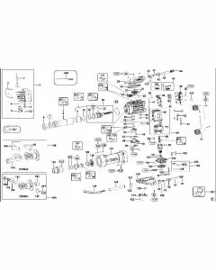 Buy A Dewalt D25960 Spare part or Replacement part for Your DEMOLITION HAMMER and Fix Your Machine Today