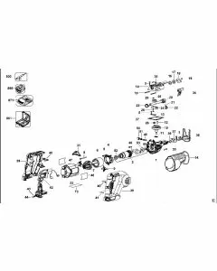 Buy A Dewalt DCS380 Spare part or Replacement part for Your CORDLESS RECIPROCATING SAW and Fix Your Machine Today