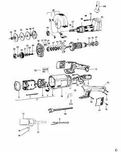 Buy A Dewalt DW882 Spare part or Replacement part for Your STRAIGHT GRINDER and Fix Your Machine Today