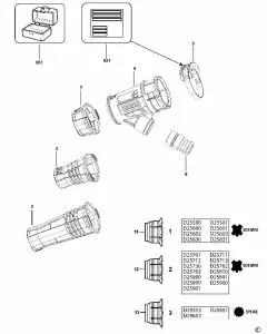 Buy A Dewalt DWH051 Spare part or Replacement part for Your EXTRACTOR KIT and Fix Your Machine Today