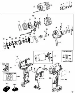 Buy A Dewalt DCF610 Spare part or Replacement part for Your SCREWDRIVER and Fix Your Machine Today