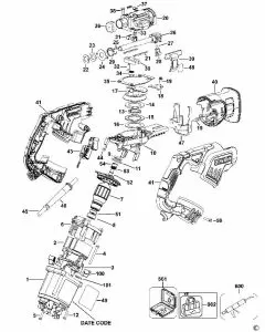 Buy A Dewalt DWE357 Spare part or Replacement part for Your RECIPROCATING SAW and Fix Your Machine Today