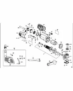 Buy A Dewalt DWE46101 Spare part or Replacement part for Your GRINDER and Fix Your Machine Today