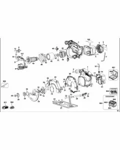 Buy A Dewalt DCS373 Spare part or Replacement part for Your CORDLESS CIRCULAR SAW and Fix Your Machine Today