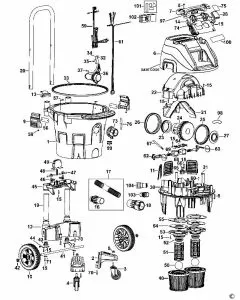 Buy A Dewalt DWV902L Spare part or Replacement part for Your DUST EXTRACTOR and Fix Your Machine Today