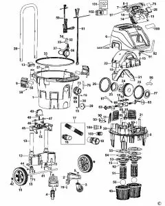 Buy A Dewalt DWV902M Spare part or Replacement part for Your DUST EXTRACTOR and Fix Your Machine Today