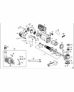 Buy A Dewalt DWE46101 Spare part or Replacement part for Your GRINDER and Fix Your Machine Today