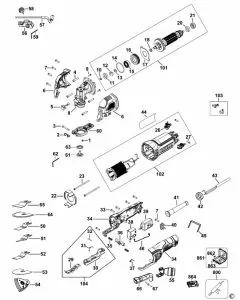 Buy A Dewalt DWE315 Spare part or Replacement part for Your MULTITOOL and Fix Your Machine Today