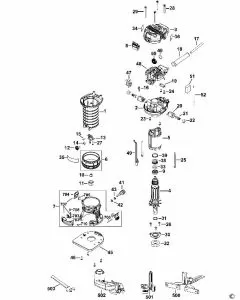 Buy A Dewalt DWE6005 Spare part or Replacement part for Your LAMINATE TRIMMER and Fix Your Machine Today