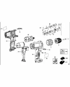 Buy A Dewalt DCD710 Spare part or Replacement part for Your CORDLESS DRILL and Fix Your Machine Today