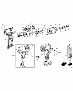 Buy A Dewalt DCF610 Spare part or Replacement part for Your SCREWDRIVER and Fix Your Machine Today