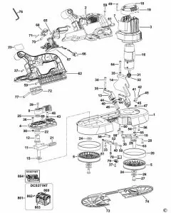 Buy A Dewalt DCS371 Spare part or Replacement part for Your BANDSAW and Fix Your Machine Today