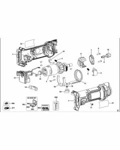 Buy A Dewalt DCS551 Spare part or Replacement part for Your CUTSAW and Fix Your Machine Today