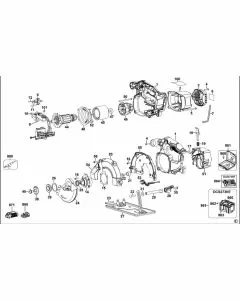 Buy A Dewalt DCS373 Spare part or Replacement part for Your CORDLESS CIRCULAR SAW and Fix Your Machine Today