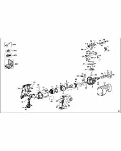 Buy A Dewalt DCS380 Spare part or Replacement part for Your CORDLESS RECIPROCATING SAW and Fix Your Machine Today