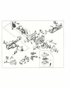 Panasonic EY3503 Spare Parts List