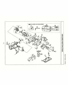 Panasonic EY3530 Spare Parts List