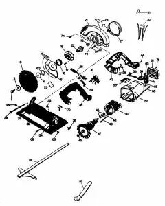 Buy A Black & Decker 7308-47  Spare part or Replacement part for Your Circular Saws and Fix Your Machine Today