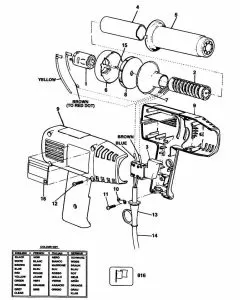 Buy A Black & Decker BD1600  Spare part or Replacement part for Your Heatguns and Fix Your Machine Today