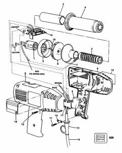 Buy A Black & Decker BD1610E  Spare part or Replacement part for Your Heatguns and Fix Your Machine Today