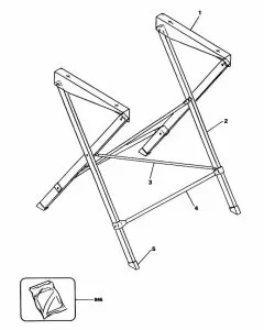 Buy A Black & Decker D2661  Spare part or Replacement part for Your Benches and Tables and Fix Your Machine Today