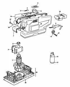 Buy A Black & Decker BD169  Spare part or Replacement part for Your Random Orbit Sanders and Fix Your Machine Today