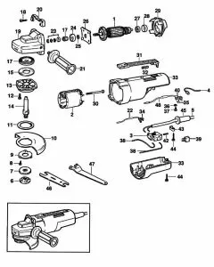 Buy A Black & Decker BD10  Spare part or Replacement part for Your Sander Grinders and Fix Your Machine Today