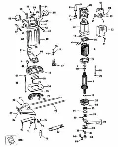 Buy A Black & Decker BD780E  Spare part or Replacement part for Your Routers and Fix Your Machine Today