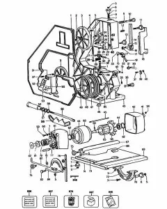 Buy A Black & Decker BD330-----A  Spare part or Replacement part for Your Band Saws and Fix Your Machine Today