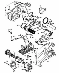 Buy A Black & Decker BD75  Spare part or Replacement part for Your Belt Sanders and Fix Your Machine Today